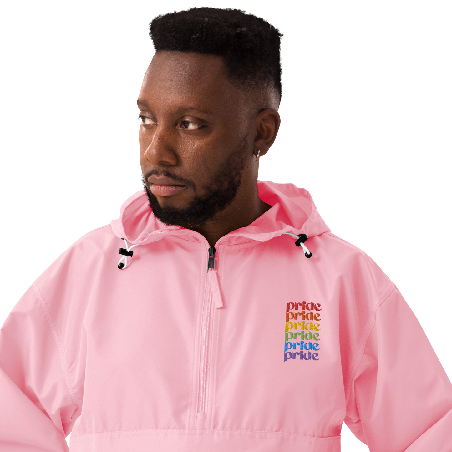 PRIDE Embroidered Champion Jacket